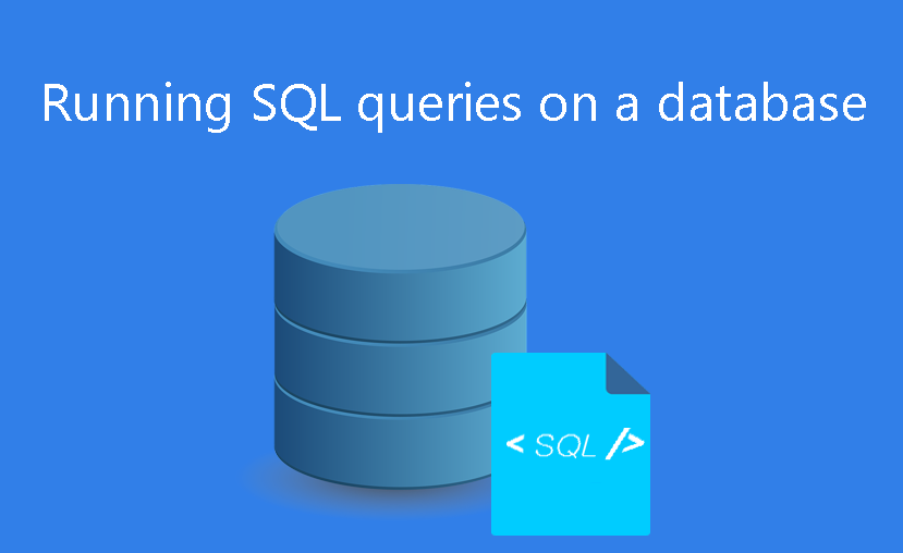 running sql queries on a databse with phpMyAdmin